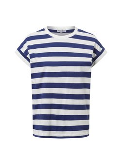 Artikelbild Damen T-Shirt von Marie Lund in weiß indigo gestreift