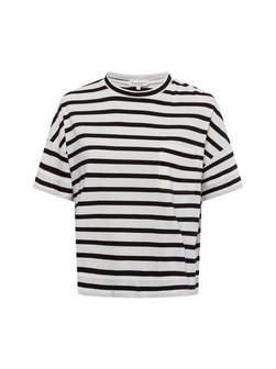 Artikelbild Damen T-Shirt von Marc O'Polo in schwarz weiß gestreift