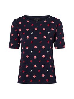 Artikelbild Damen T-Shirt von Franco Callegari in marine bedruckt