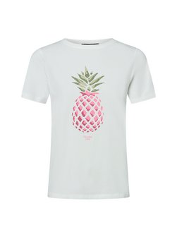 Artikelbild Damen T-Shirt von comma in weiß bedruckt
