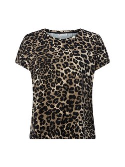 Artikelbild Damen T-Shirt von Street One in schwarz taupe gemustert