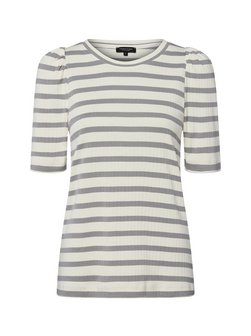 Artikelbild Damen T-Shirt von Marie Lund in ecru grau gestreift