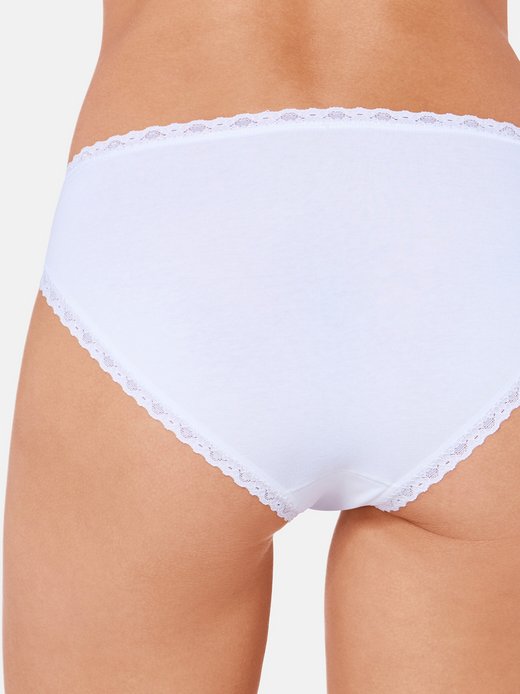 Damen Tai Slip - 6er Pack 24/7 Cotton Lace