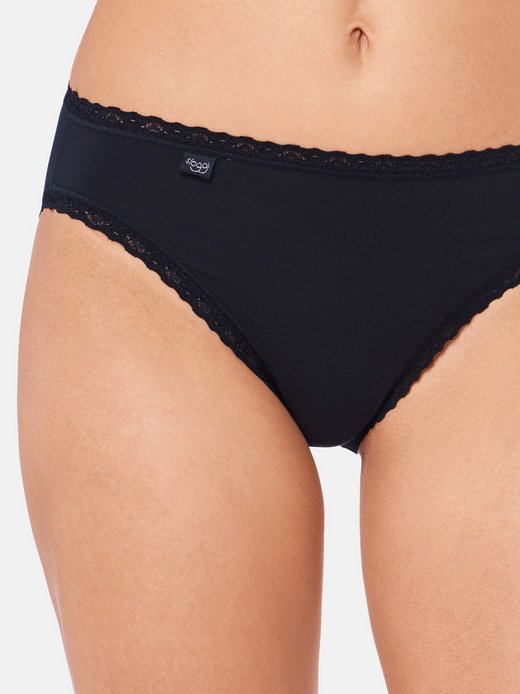 Damen Tai Slip - 6er Pack 24/7 Cotton Lace