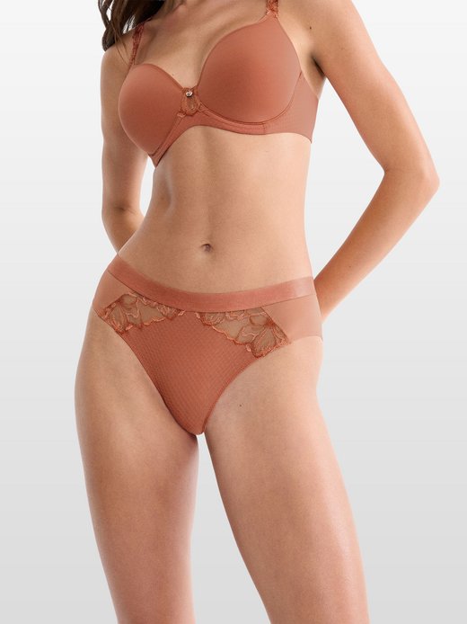 Damen Tai-Slip  -  Wild Azalea Florale