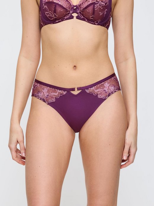Damen Tai-Slip  -  Wild Gardenia Florale