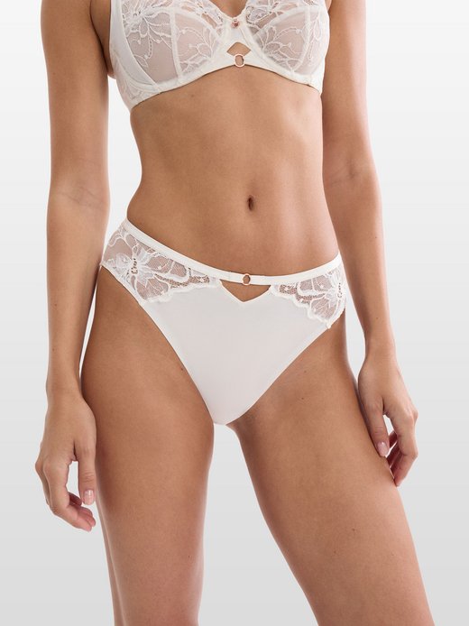 Damen Tai-Slip  -  Wild Gardenia Florale