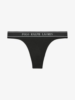 Artikelbild Damen Tanga  -  Polo Essentials von Polo Ralph Lauren in anthrazit uni