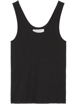 Artikelbild Damen Tanktop  -  Iconic Rib von Marc O'Polo in schwarz uni