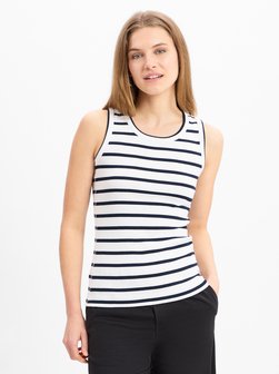 Artikelbild Damen Tanktop - Telma von JOOP! in weiß marine gestreift
