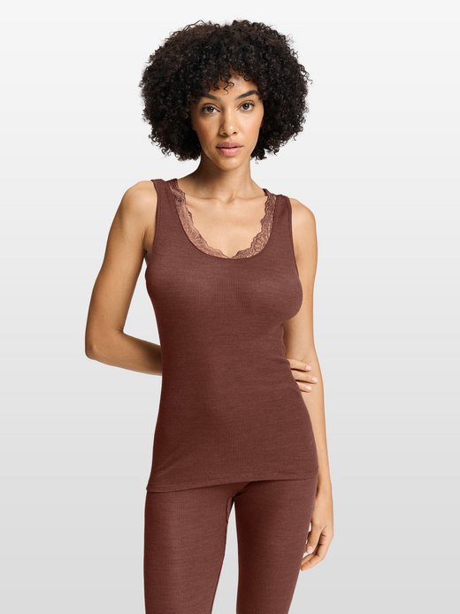 Damen Tanktop  -  Woolen Lace