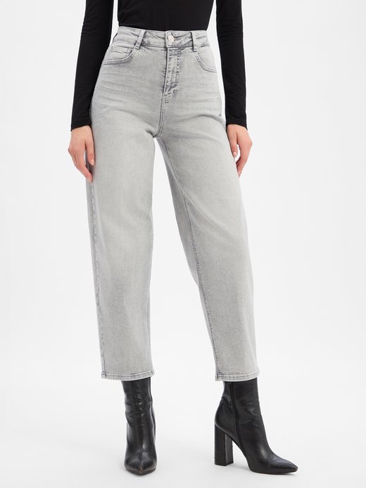 Damen Tapered Jeans - Maxie