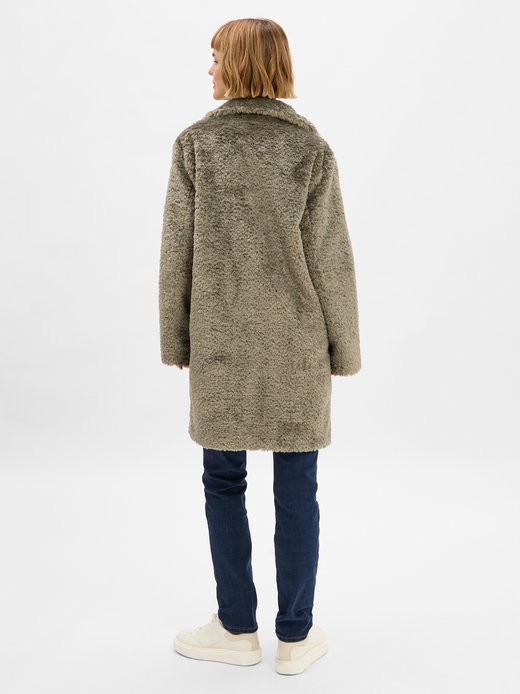 Damen Teddy-Kurzmantel - Ena