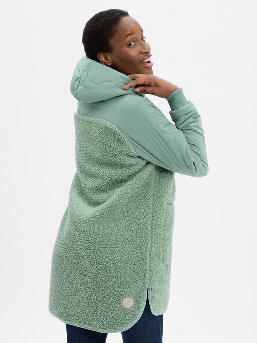 Damen Teddy-Parka - Longeddy