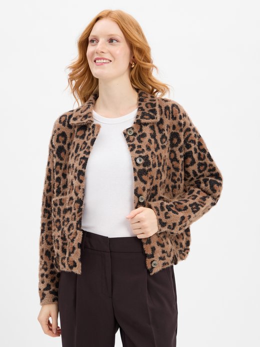 Damen Teddyfell-Jacke - Bubbly