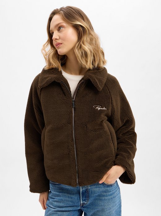 Damen Teddyfell-Jacke - Laja