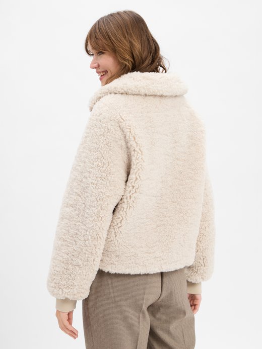 Damen Teddyfell-Jacke