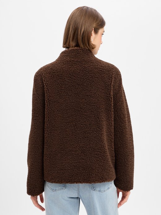 Damen Teddyfell-Jacke