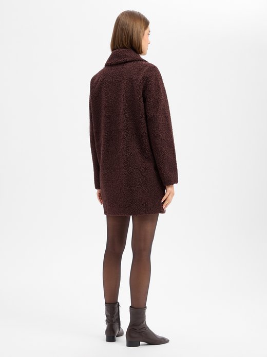 Damen Teddyfell-Kurzmantel - SC-Mukite
