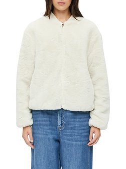 Damen Teddyfell-Wendejacke