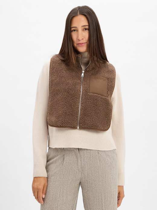 Damen Teddyfell-Weste - Atuba