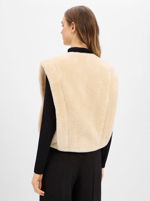 Damen Teddyfell-Weste - Cosila