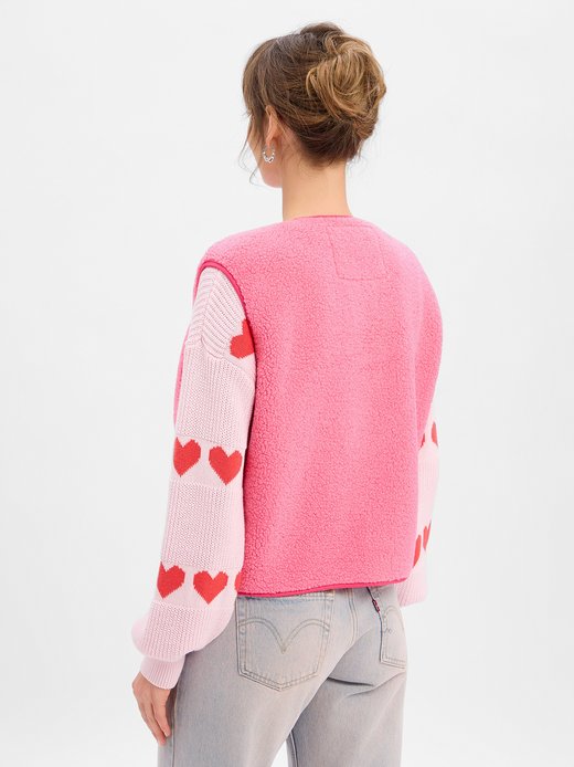 Damen Teddyfell-Weste - Vera