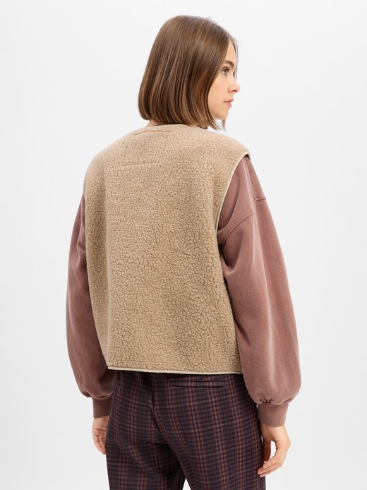 Damen Teddyfell-Weste - Vera