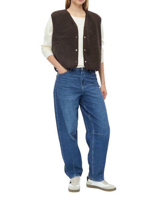 Damen Teddyfell-Weste