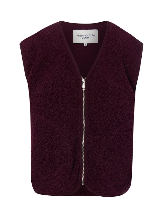 Damen Teddyfell-Weste