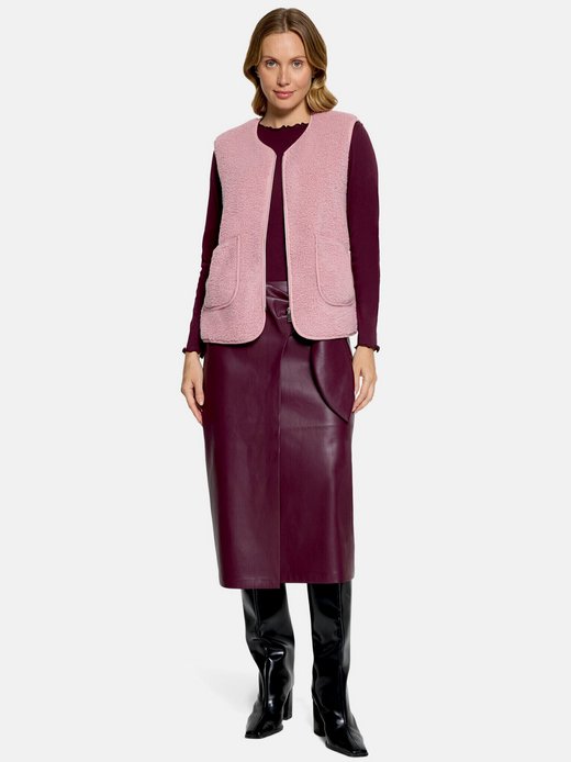 Damen Teddyfell-Weste