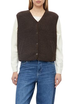 Damen Teddyfell-Weste