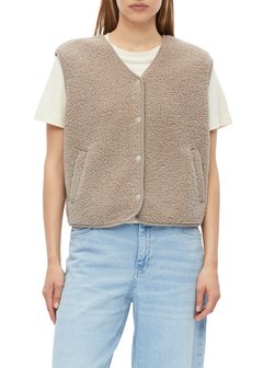 Damen Teddyfell-Weste
