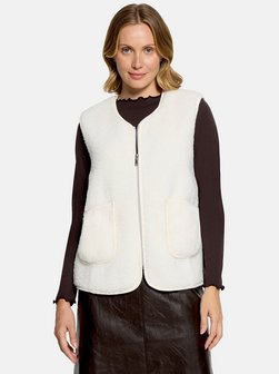 Damen Teddyfell-Weste