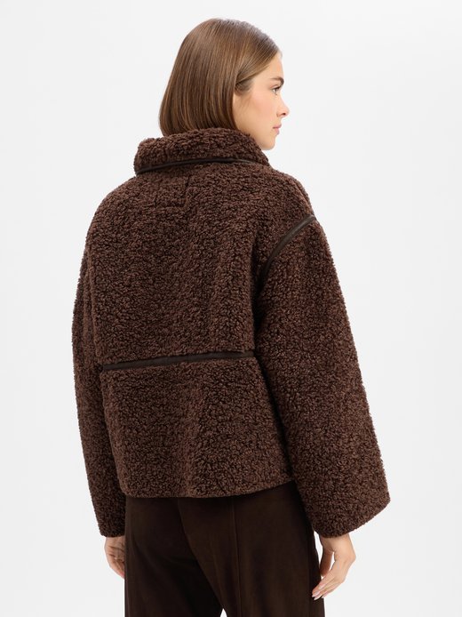 Damen Teddyfelljacke - Castor