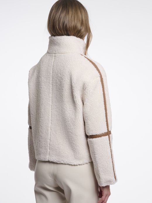 Damen Teddyfelljacke - Jaydee