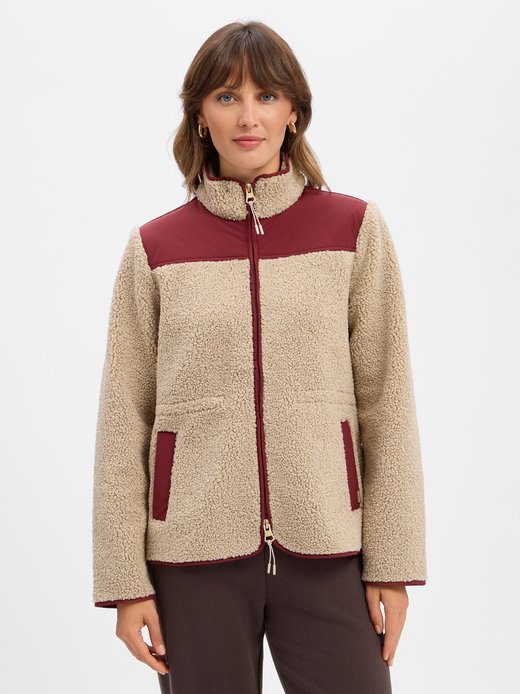 Damen Teddyfelljacke - MMElisa Eli