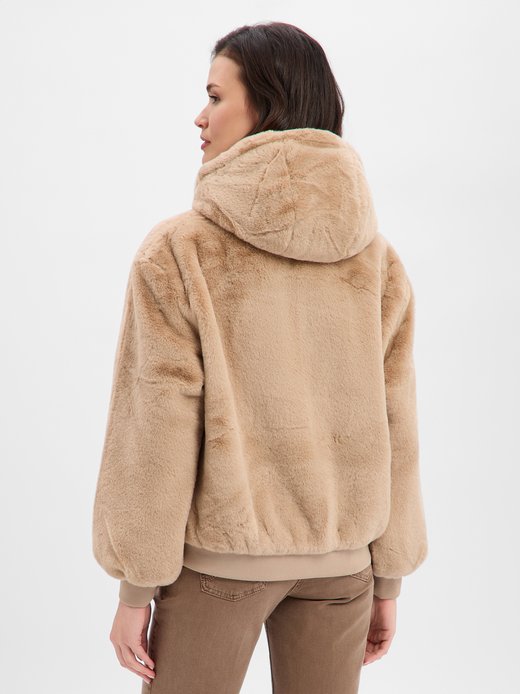 Damen Teddyfelljacke - NUMouris