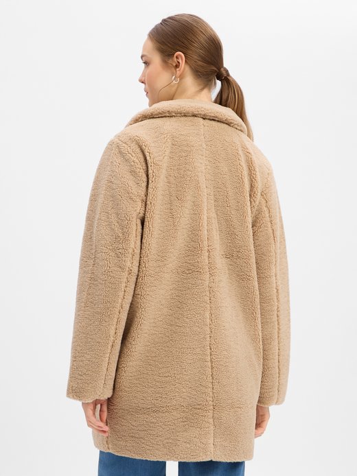 Damen Teddyfellmantel - NMNati