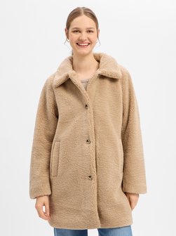 Damen Teddyfellmantel - NMNati
