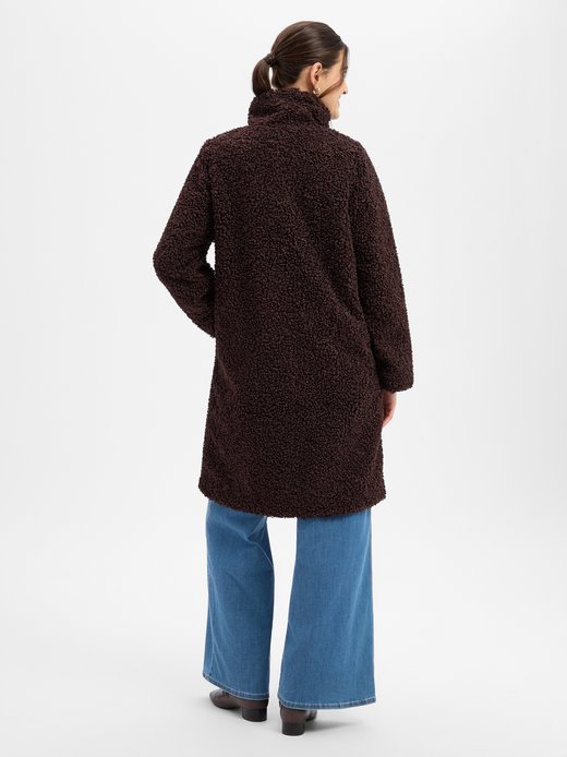 Damen Teddyfellmantel