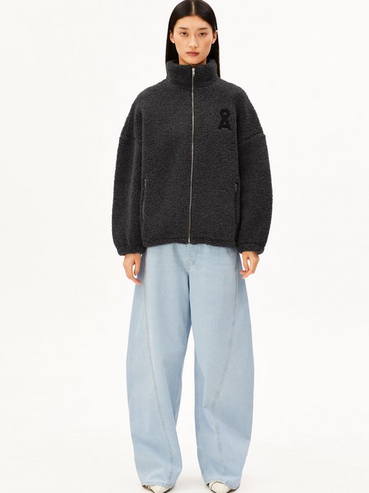 Damen Teddyjacke aus Wolle