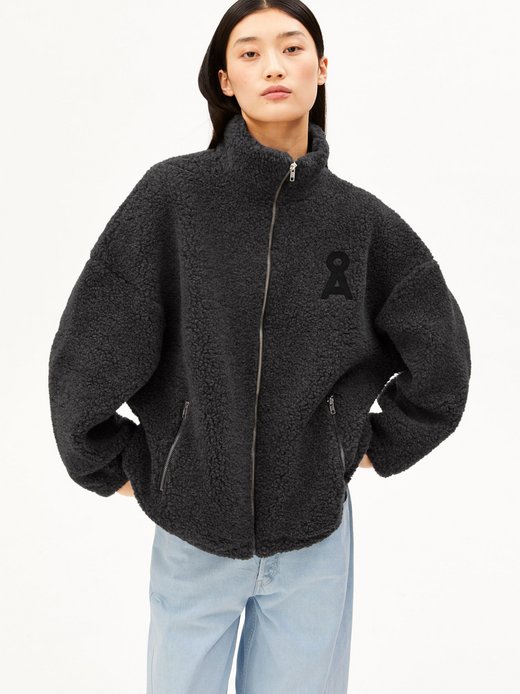 Damen Teddyjacke aus Wolle
