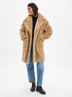 Damen Teddymantel - C_Catedy