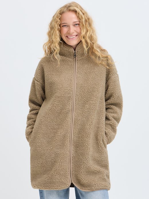 Damen Teddymantel - OXTovia