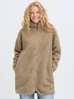 Damen Teddymantel - OXTovia