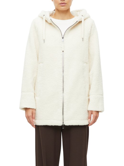 Damen Teddymantel