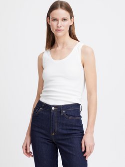 Artikelbild Damen Top - BYSanana von B.Young in weiß uni