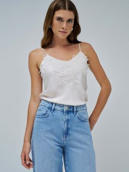 Damen Top - Lace