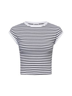 Artikelbild Damen Top - NMJudy von Noisy May in marine ecru gestreift